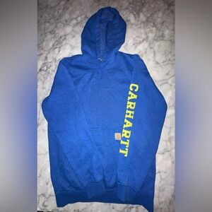 Carhartt Rain Defender Blue Sweatshirt